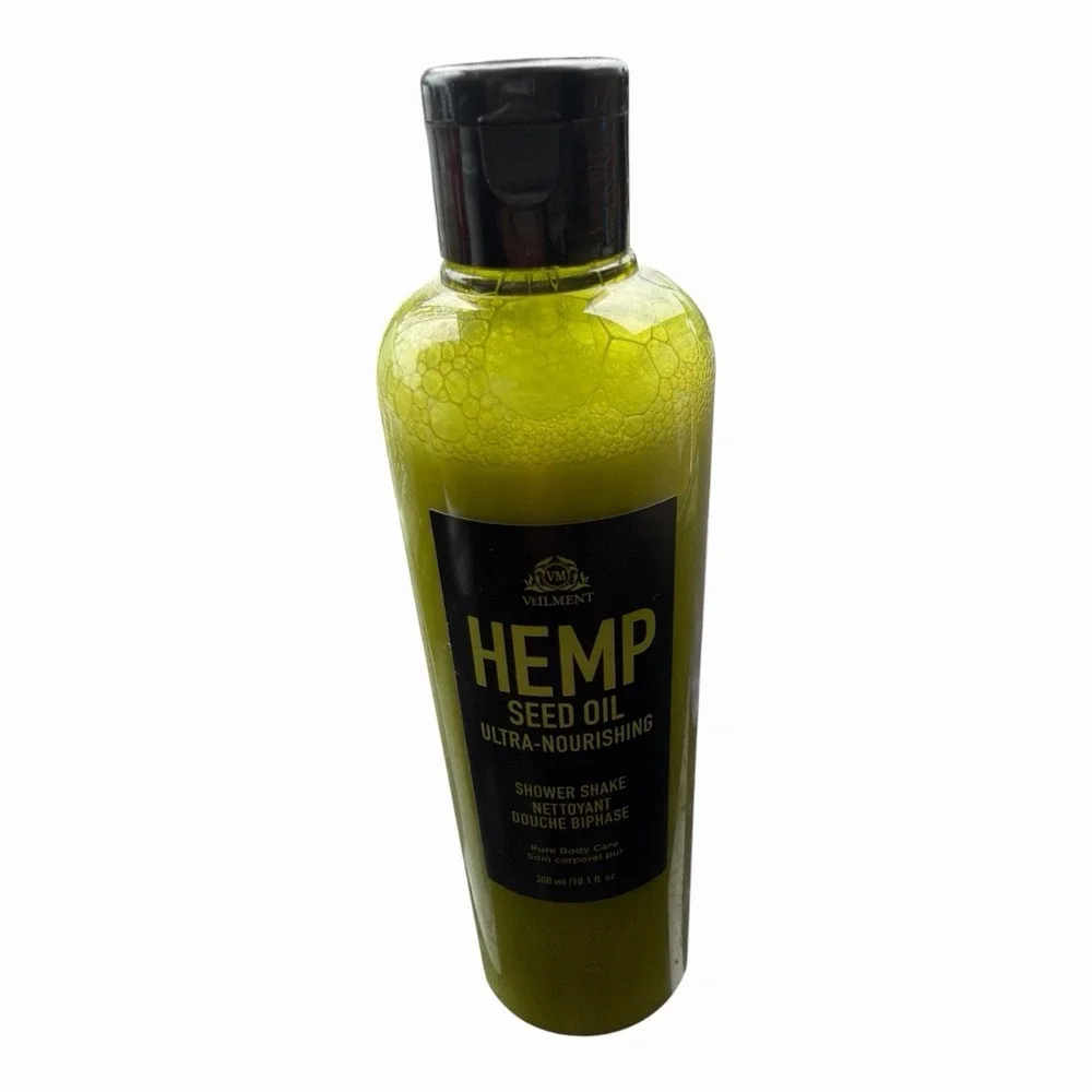 Avon Hemp Seed Oil Ultra-Nourishing NEW & Sealed  shower shake 10.01 Fl. Oz.
